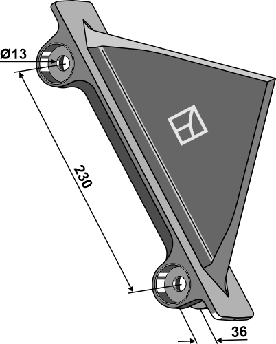 Schollenbrecher für Maschio Artiglio - R17820063