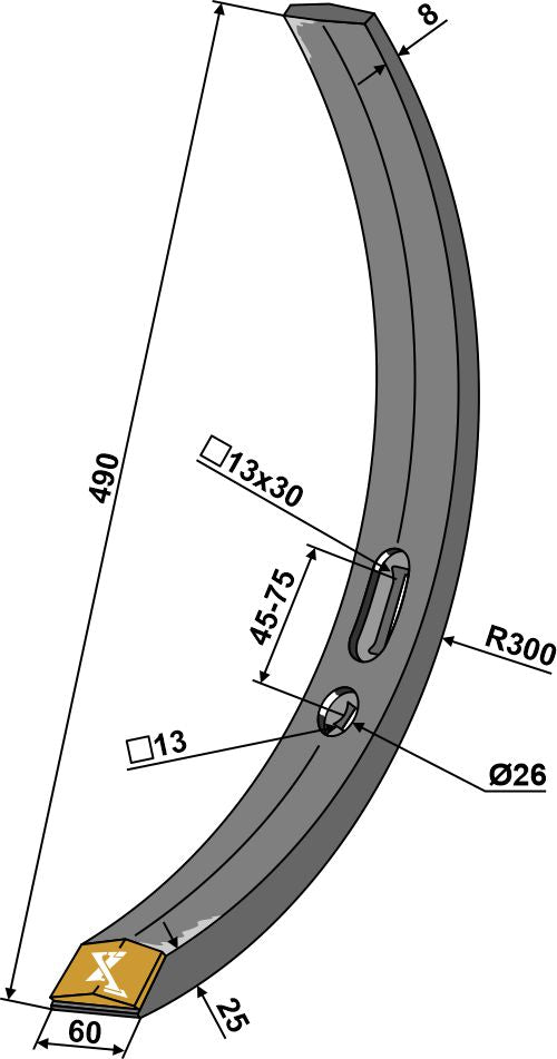 Schmalschar - Hartmetall