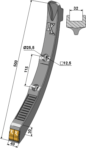 Schmalschar - Hartmetall
