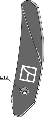 Randleitblech - rechts
