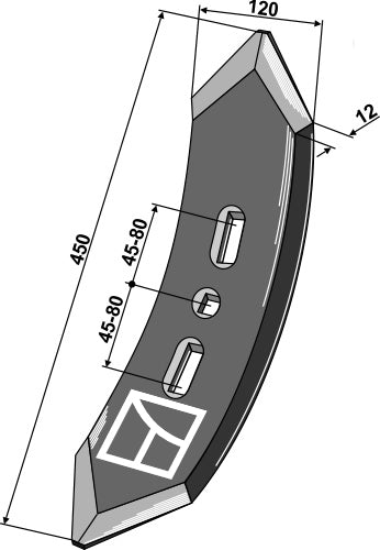 Vorschar 120 mm