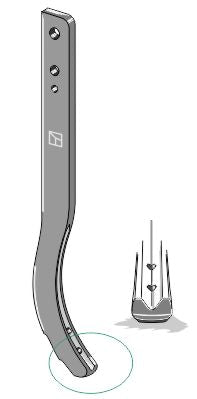 Schwergrubberstiel - 880mm