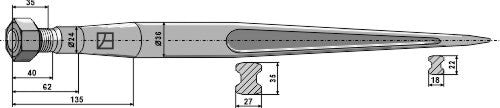 Frontladerzinken 1100