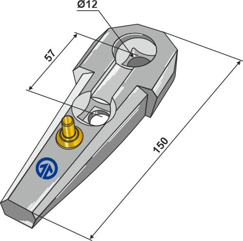 Halter komplett - Serie 200