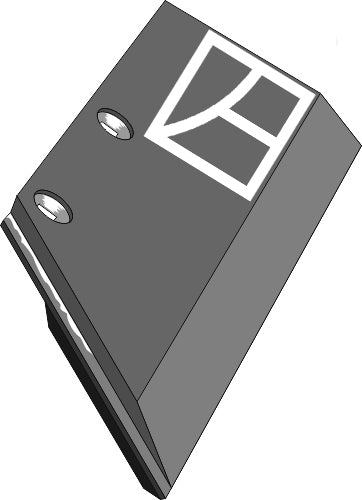 Schar-Hinterteil verstärkt 11x150 SB45P L - links vgl. 3352231