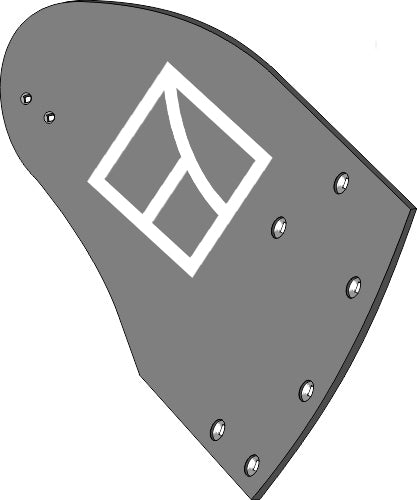 Streichblech-Hinterteil BU10B R - rechts