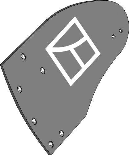 Streichblech-Hinterteil BU10B L - links