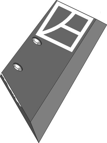 Schar-Hinterteil WG100B L - links vgl. 3351959
