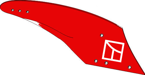 Streichblech-Hinterteil Hydrein 16" - rechts vgl. KK053264
