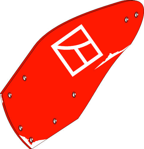 Streichblech-Hinterteil - links vgl. 612109