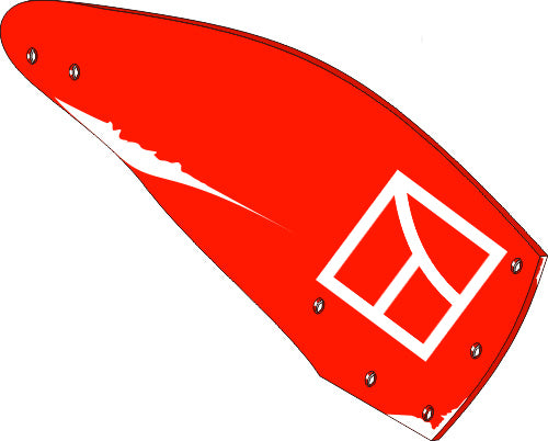 Streichblech-Hinterteil - rechts vgl. 616242