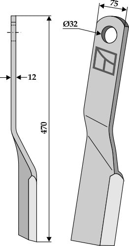 Schlegel 470x75mm
