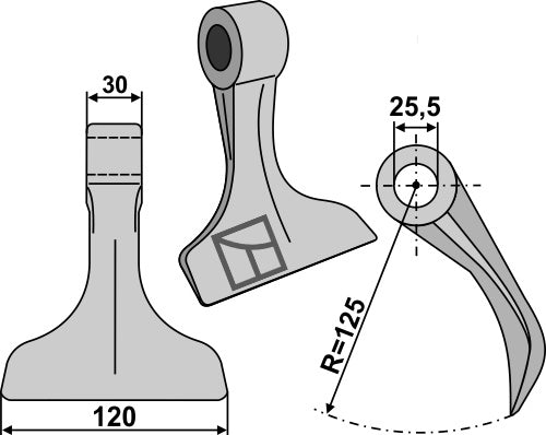 Hammerschlegel 120x30mm
