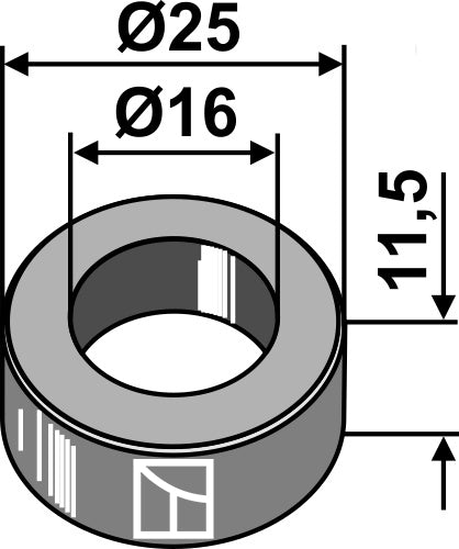 Buchse D25