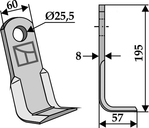 Winkelmesser 195x60mm