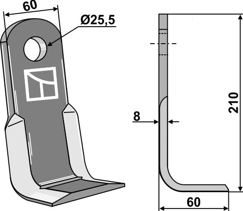 Winkelmesser 210x60mm