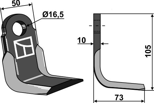 Winkelmesser 105x50mm