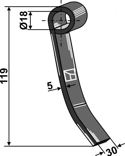 Schlegel 119x30mm