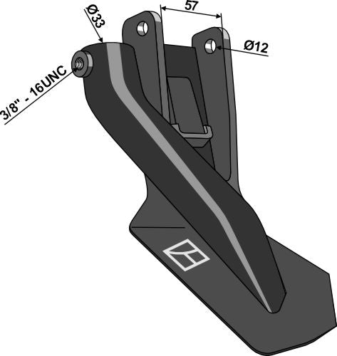 Säschuh - rechts