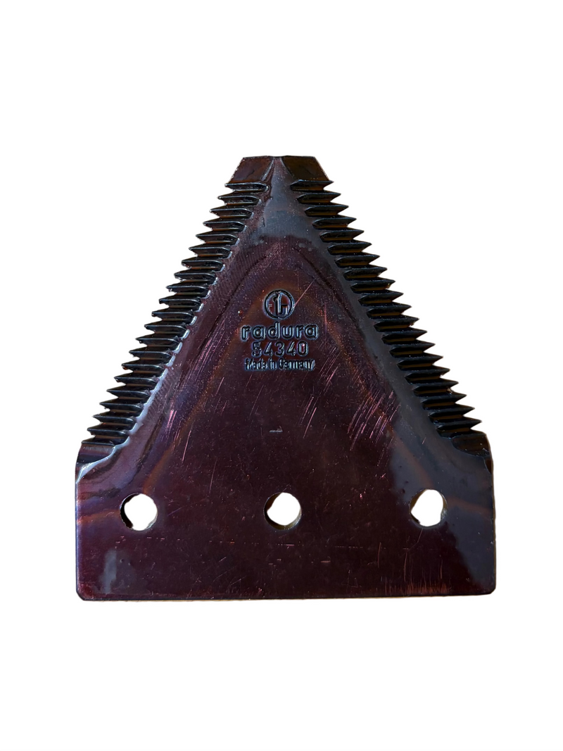 25 Stück Messerklinge oben gezahnt , grob 11tpi, 2,7mm